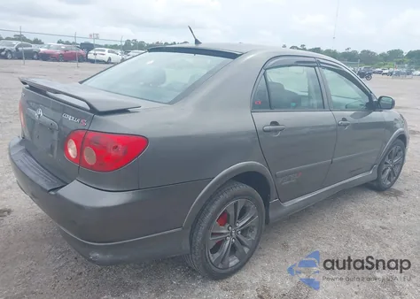 2008 Toyota Corolla S из США, поврежденный, VIN 2T1BR32E78C872671